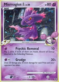 Mismagius GL - Rising Rivals - Pokemon card