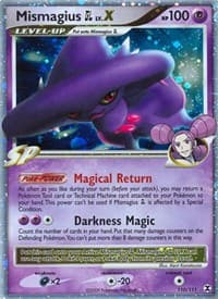 Mismagius GL Lv.X - Rising Rivals - Pokemon card