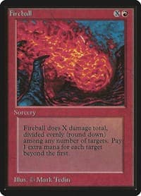 Fireball - Beta Edition - Magic: The Gathering card