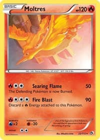 Moltres - Legendary Treasures - Pokemon card