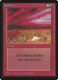 Flashfires - Beta Edition - Magic: The Gathering card
