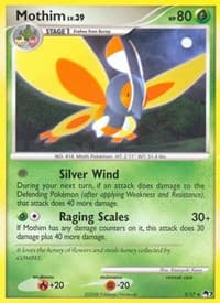 Mothim - POP Series 7 - Pokemon card