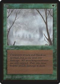 Fog - Beta Edition - Magic: The Gathering card