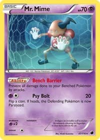 Mr. Mime - Plasma Freeze - Pokemon card