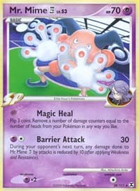 Mr. Mime E4 - Rising Rivals - Pokemon card