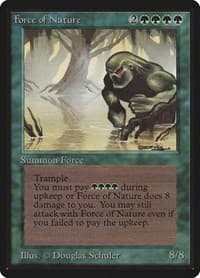 Force of Nature - Beta Edition - Magic: The Gathering card