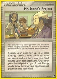 Mr. Stone's Project - EX Dragon Frontiers - Pokemon card