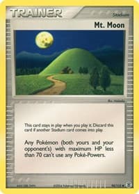 Mt. Moon - EX FireRed & LeafGreen - Pokemon card