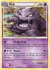 Muk - Undaunted - Pokemon card