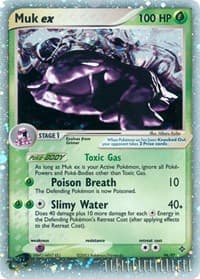 Muk ex - EX Dragon - Pokemon card
