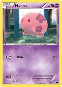 Munna - Next Destinies - Pokemon card