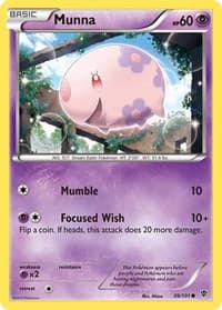 Munna - Plasma Blast - Pokemon card
