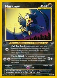 Murkrow - Neo Revelation - Pokemon card