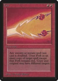 Fork - Beta Edition - Magic: The Gathering card