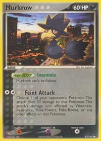 Murkrow - POP Series 1 - Pokemon card