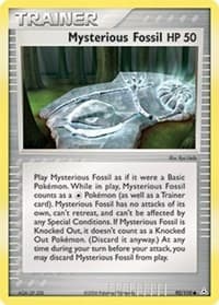 Mysterious Fossil - EX Holon Phantoms - Pokemon card