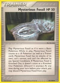 Mysterious Fossil - EX Power Keepers - Pokemon card