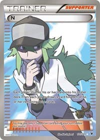 N (Supporter) (Full Art) - Noble Victories - Pokemon card