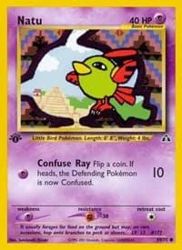 Natu - Neo Discovery - Pokemon card