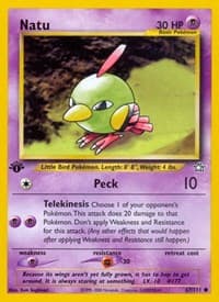 Natu - Neo Genesis - Pokemon card
