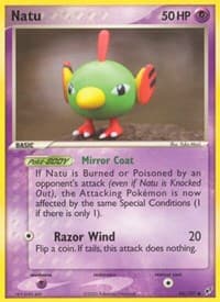 Natu - EX Deoxys - Pokemon card