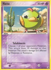 Natu - EX Unseen Forces - Pokemon card