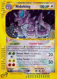 Nidoking (150) - Aquapolis - Pokemon card