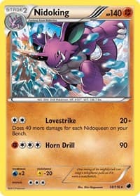 Nidoking - Plasma Freeze - Pokemon card
