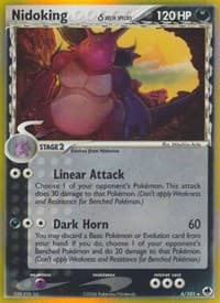 Nidoking (Delta Species) - EX Dragon Frontiers - Pokemon card
