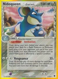 Nidoqueen (Delta Species) - EX Dragon Frontiers - Pokemon card