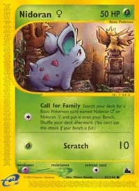 Nidoran F (81) - Skyridge - Pokemon card