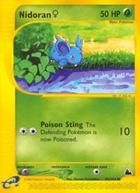 Nidoran F (82) - Skyridge - Pokemon card