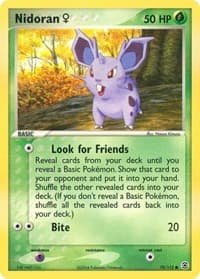 Nidoran F - EX FireRed & LeafGreen - Pokemon card