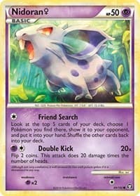 Nidoran F - Triumphant - Pokemon card