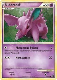 Nidoran M - Triumphant - Pokemon card