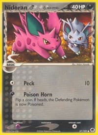 Nidoran M (Delta Species) - EX Dragon Frontiers - Pokemon card