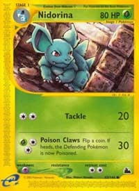 Nidorina - Skyridge - Pokemon card