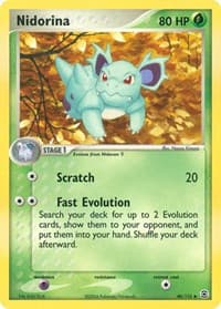 Nidorina - EX FireRed & LeafGreen - Pokemon card