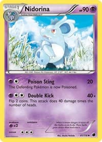Nidorina - Plasma Freeze - Pokemon card