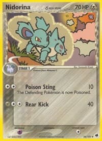 Nidorina (Delta Species) - EX Dragon Frontiers - Pokemon card