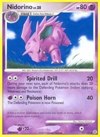 Nidorino - Secret Wonders - Pokemon card