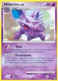 Nidorino - Rising Rivals - Pokemon card
