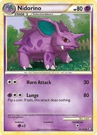 Nidorino - Triumphant - Pokemon card