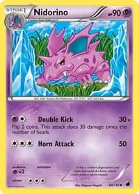 Nidorino - Plasma Freeze - Pokemon card