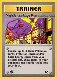 Nightly Garbage Run (Rocket's Secret Machine) - Team Rocket - Pokemon card