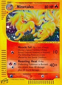 Ninetales (H19) - Aquapolis - Pokemon card