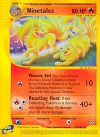 Ninetales - Aquapolis - Pokemon card