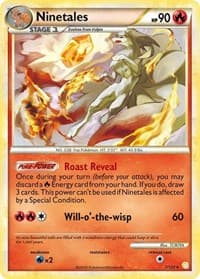 Ninetales - HeartGold SoulSilver - Pokemon card