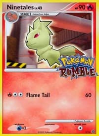 Ninetales - Rumble - Pokemon card