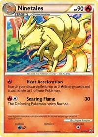 Ninetales - Unleashed - Pokemon card